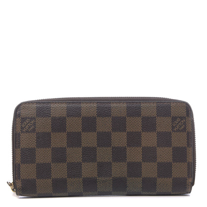 Louis Vuitton Damier Ebene Zippy Wallet 1 of 12
