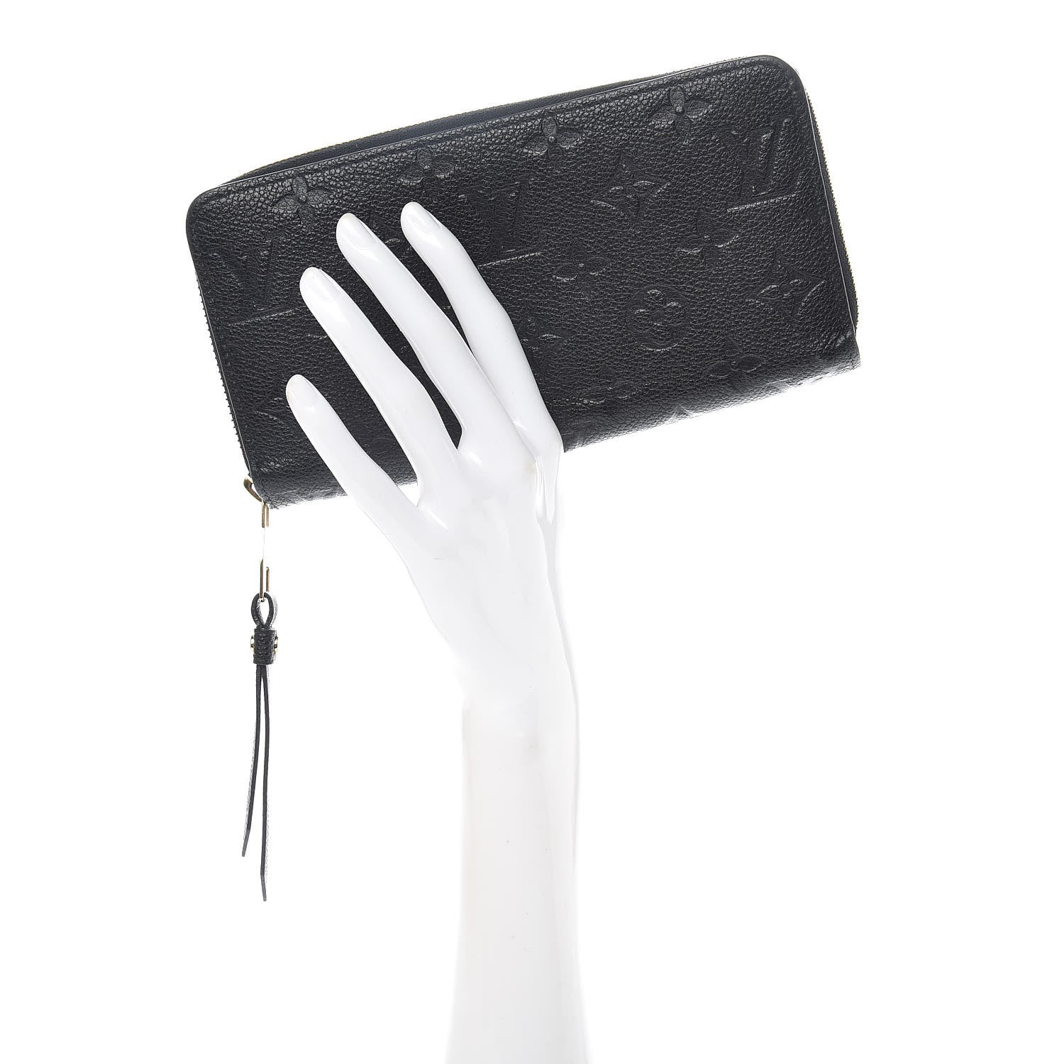 Louis Vuitton Empreinte Zippy Wallet Black 2 of 10