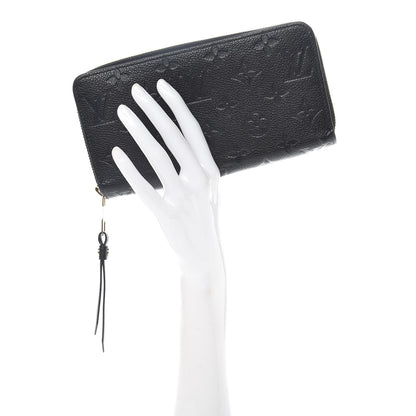 Louis Vuitton Empreinte Zippy Wallet Black 2 of 10