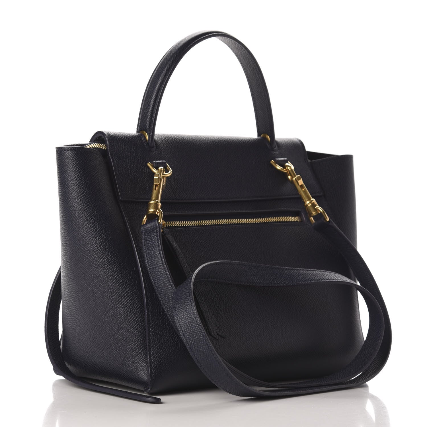 Celine Baby Grained Calfskin Micro Belt Bag Midnight 3 of 8
