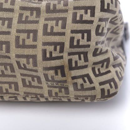 Fendi Zucchino Mini Mama Baguette Tobacco 12 of 13