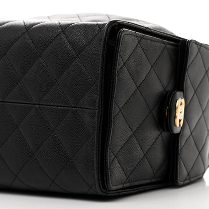 Chanel Caviar Quilted Medium Chanel 25 Handbag Black 12 of 12