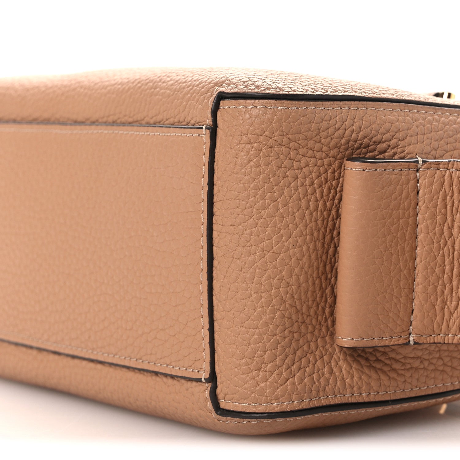 Delvaux Taurillon Soft Mini Cool Box Satchel Latte 10 of 11
