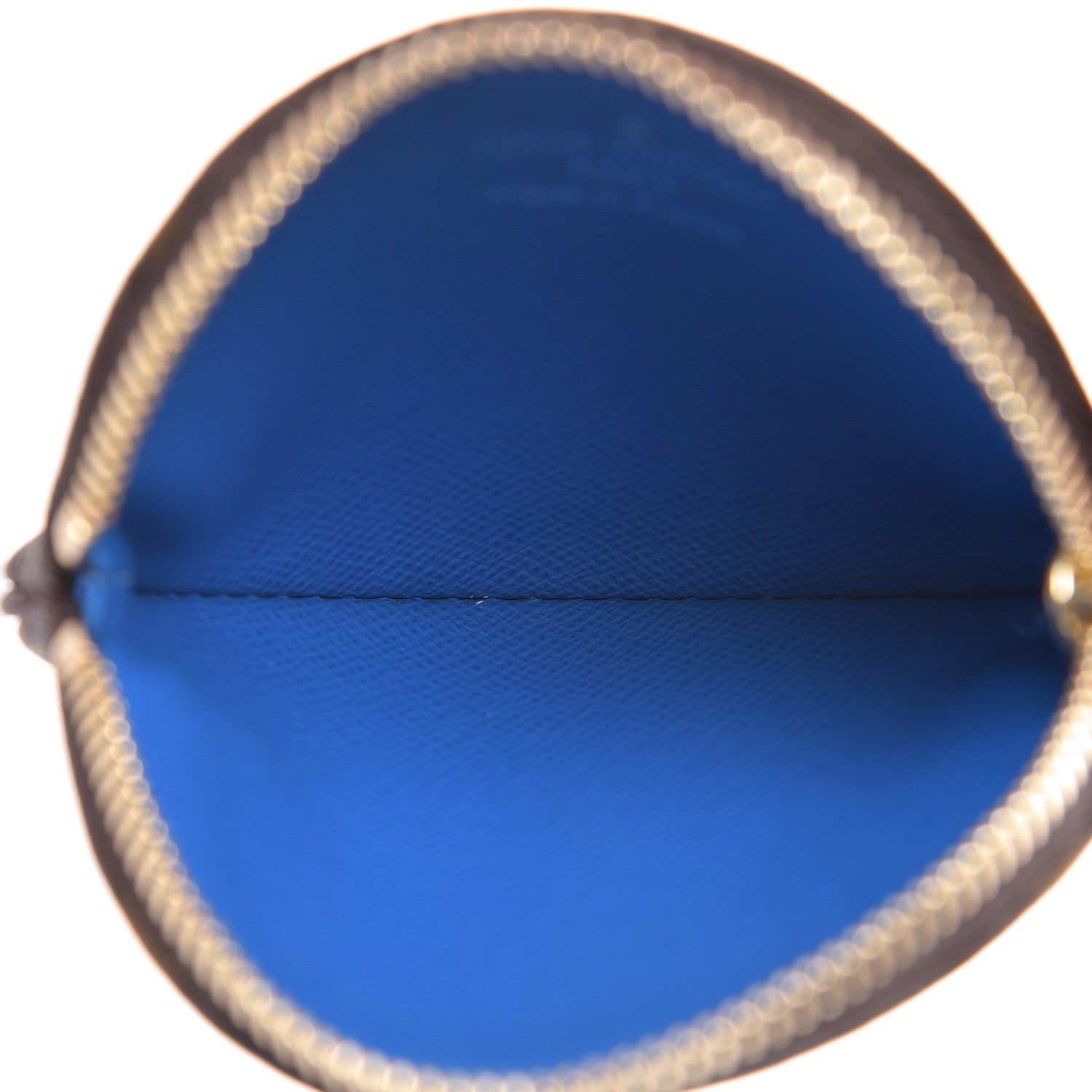 Louis Vuitton Monogram 2019 Christmas Animation Round Coin Purse Blue 5 of 8