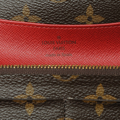 Louis Vuitton Monogram Emilie Wallet Red 6 of 7