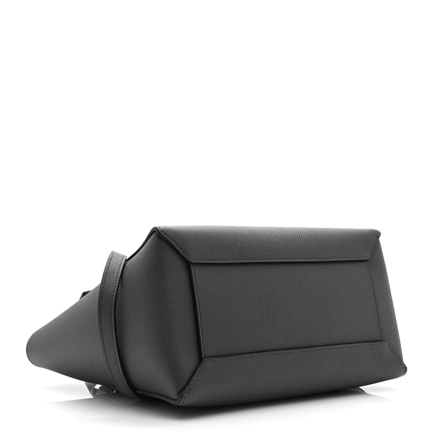 Celine Grained Calfskin Micro Belt Bag Grey 4 of 11