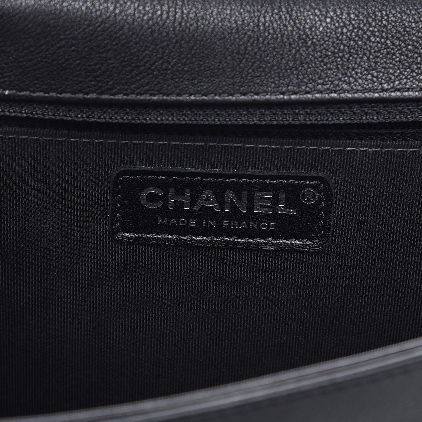 Calfskin Quilted New Medium Boy Flap Black