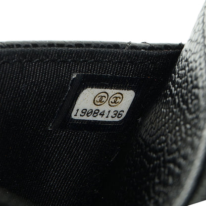 Chanel Caviar Quilted Wallet On Chain WOC Black 8 of 8