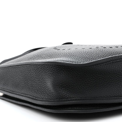 Hermes Taurillon Clemence Evelyne III PM Black 9 of 13
