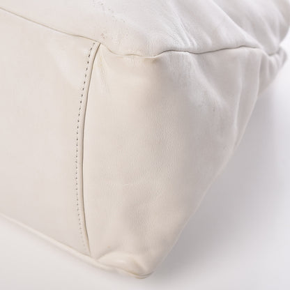Chanel Calfskin Rodeo Drive Hobo White 9 of 12