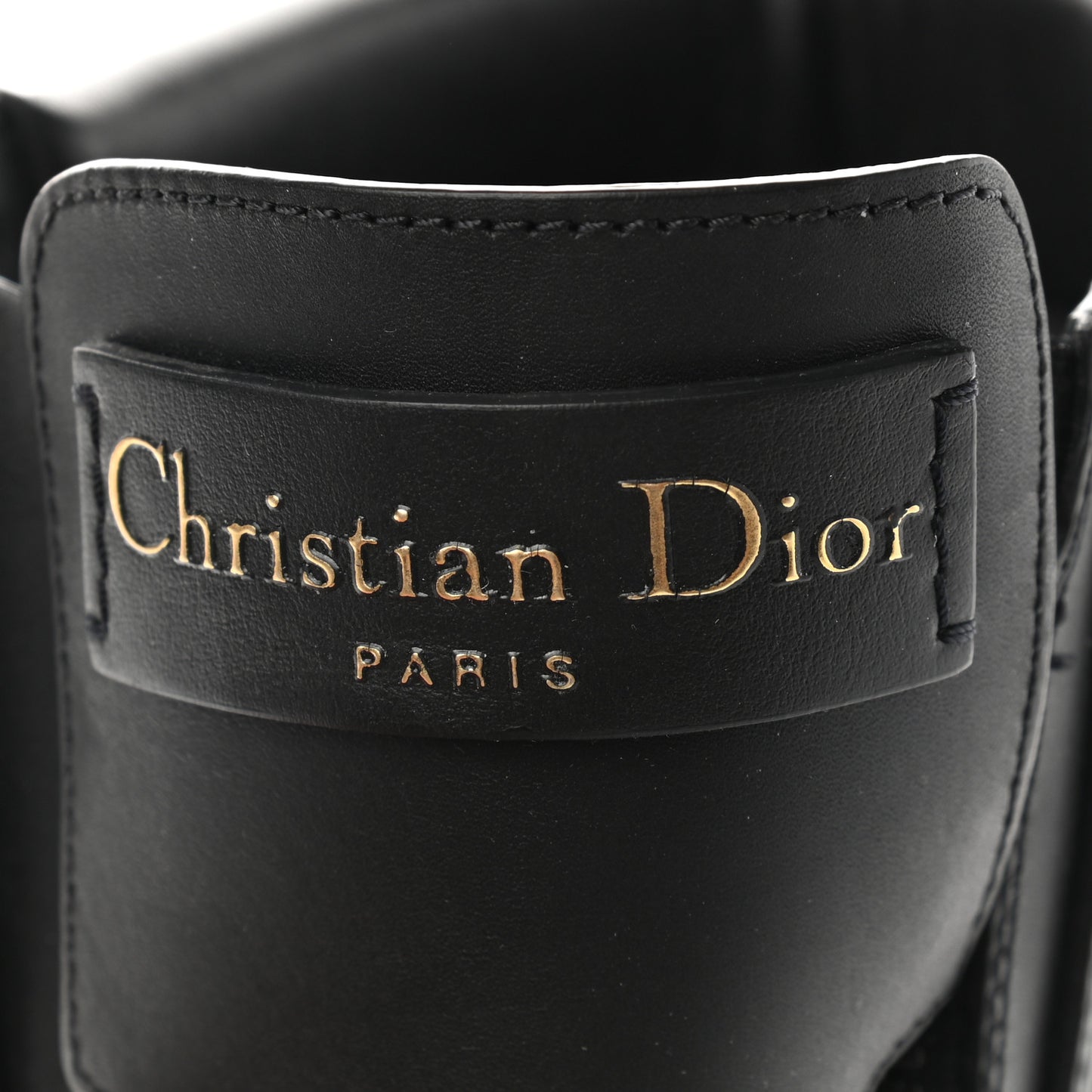 Calfskin Boots 37 Black