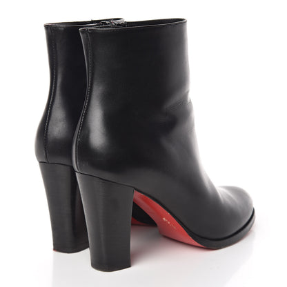 Christian Louboutin Calfskin Adox 85 Ankle Boots 36.5 Black 4 of 15