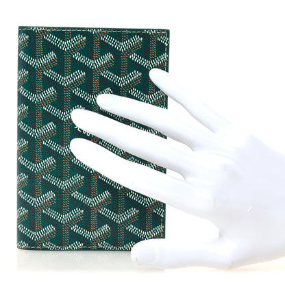 Goyard Goyardine Grenelle Passport Wallet Green 2 of 8