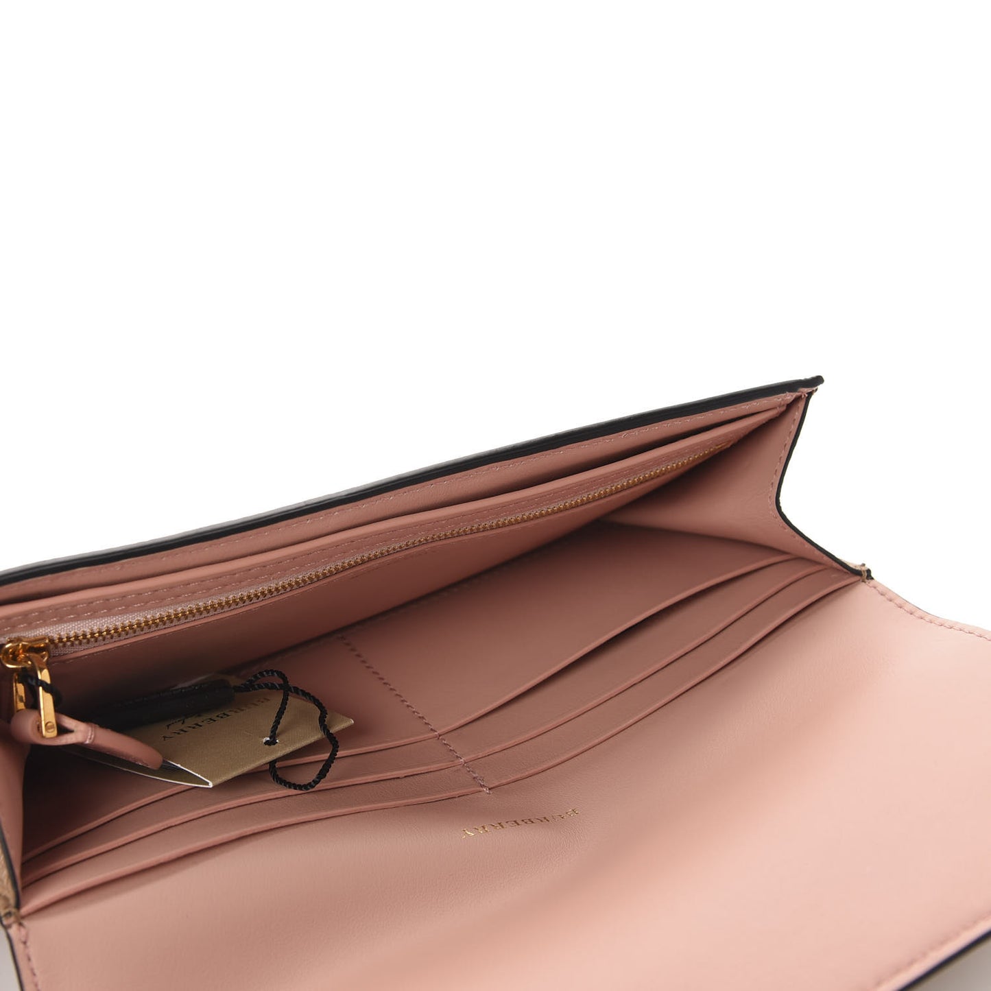 Grained Calfskin EKD Hollee Wallet Light Camel