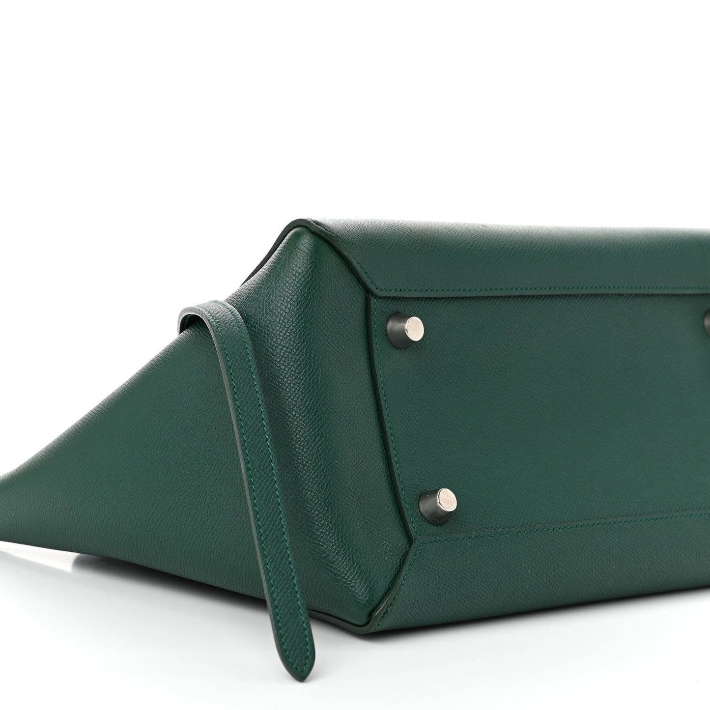 Grained Calfskin Mini Belt Bag Light Emerald