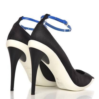 Christian Dior Canvas Def Cruise Pumps 38.5 Black 4 of 11