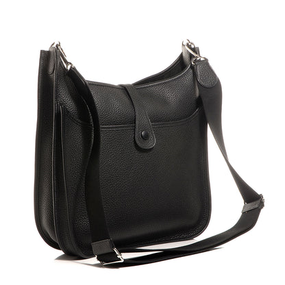 Hermes Taurillon Clemence Evelyne III GM Black 9 of 16