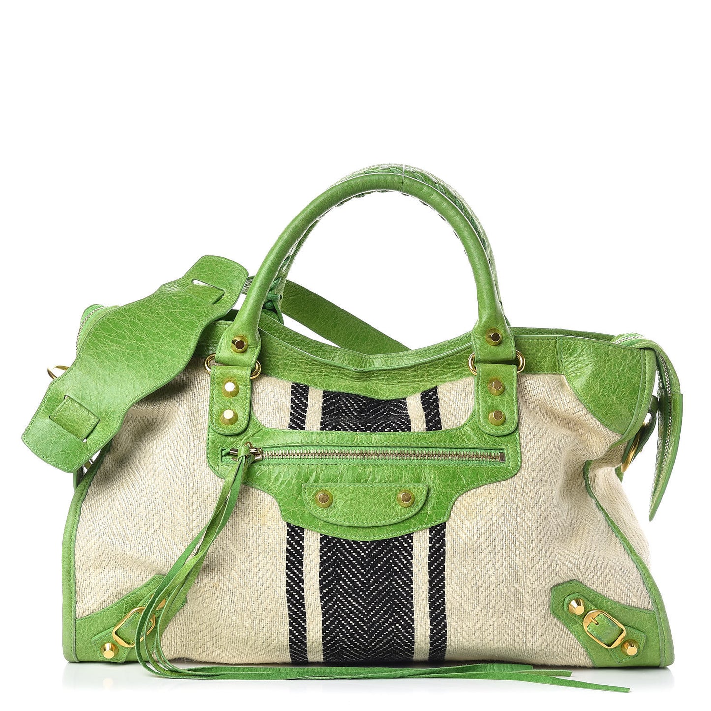 Agneau Linen Classic Hardware City Green