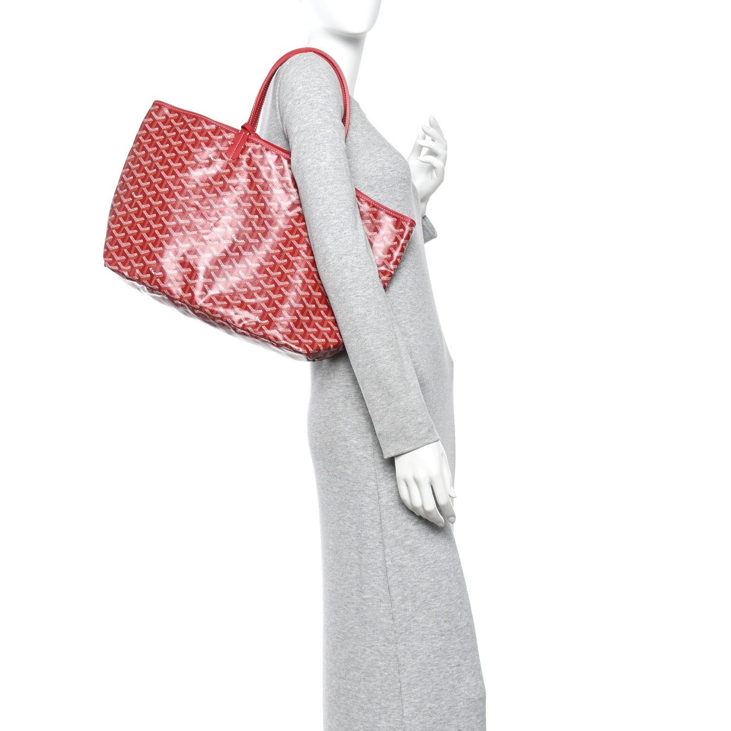 Goyard Goyardine Saint Louis PM Red 2 of 11