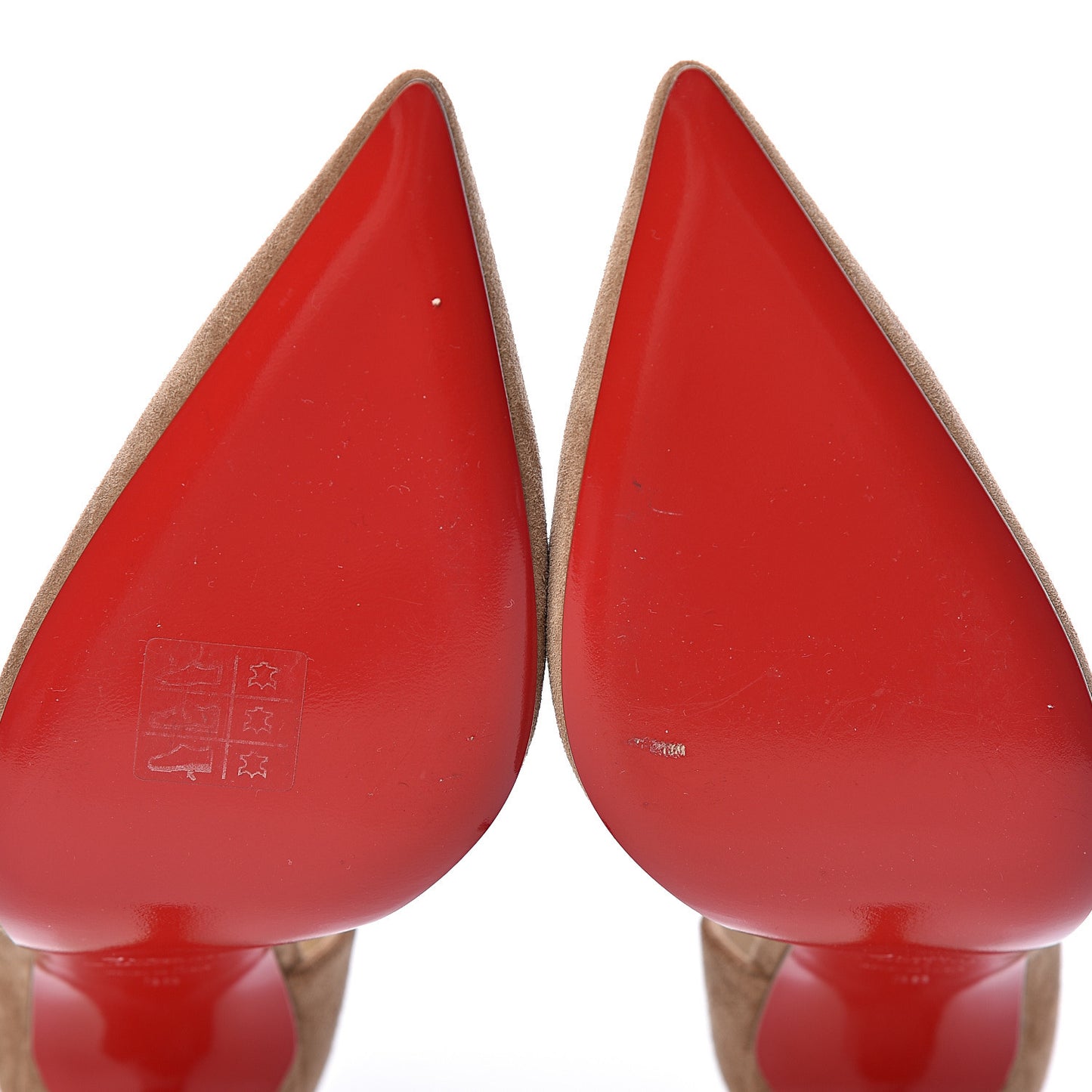 Veau Velours Iriza 100 Pumps 39 Cappuccino