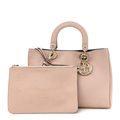 Christian Dior Bullcalf Medium Diorissimo Tote Rose Poudre 1 of 14