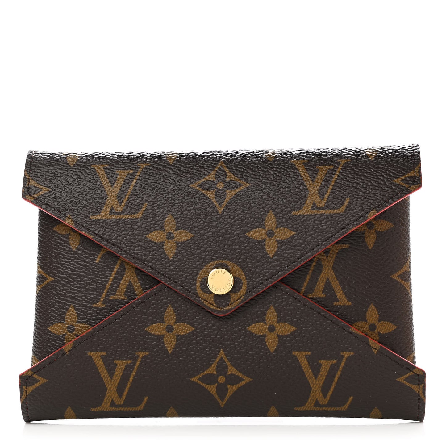 Monogram Medium Kirigami Pochette Insert Coquelicot