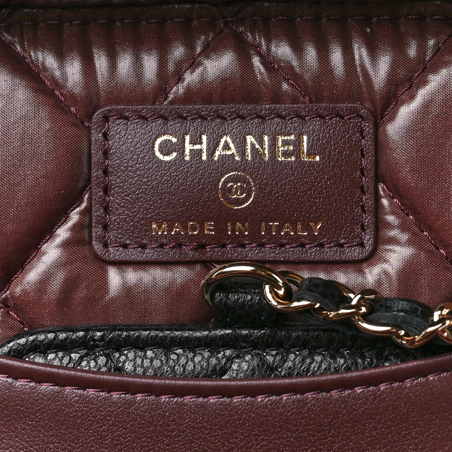 Chanel Caviar Quilted Large Vanity Pouch Black 6 of 11