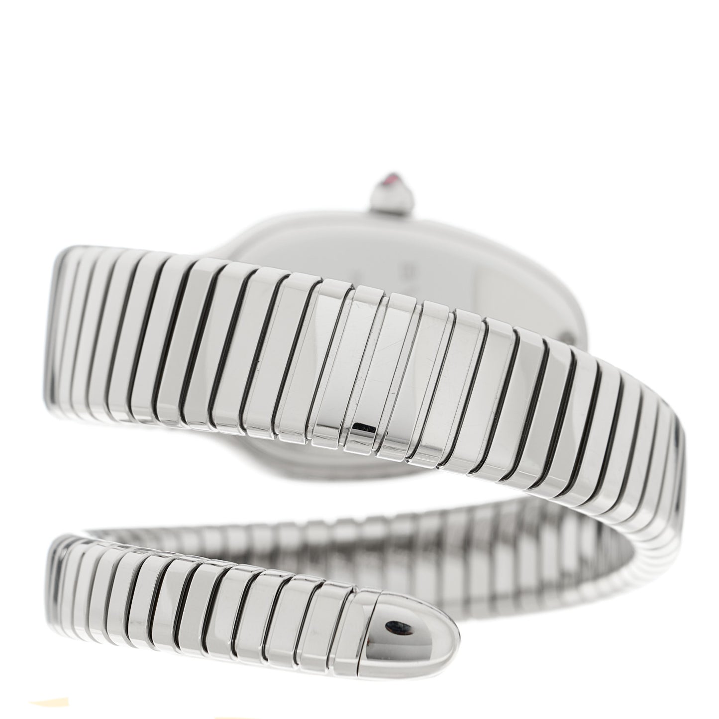 Stainless Steel 35mm Serpenti Tubogas Quartz Watch