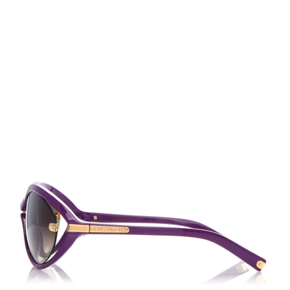 Louis Vuitton Daphne Sunglasses Z0526W Violet 3 of 6