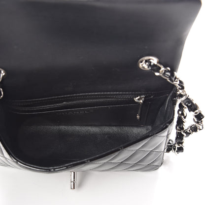Chanel Patent Calfskin Quilted Mini Rectangular Flap Black 5 of 10