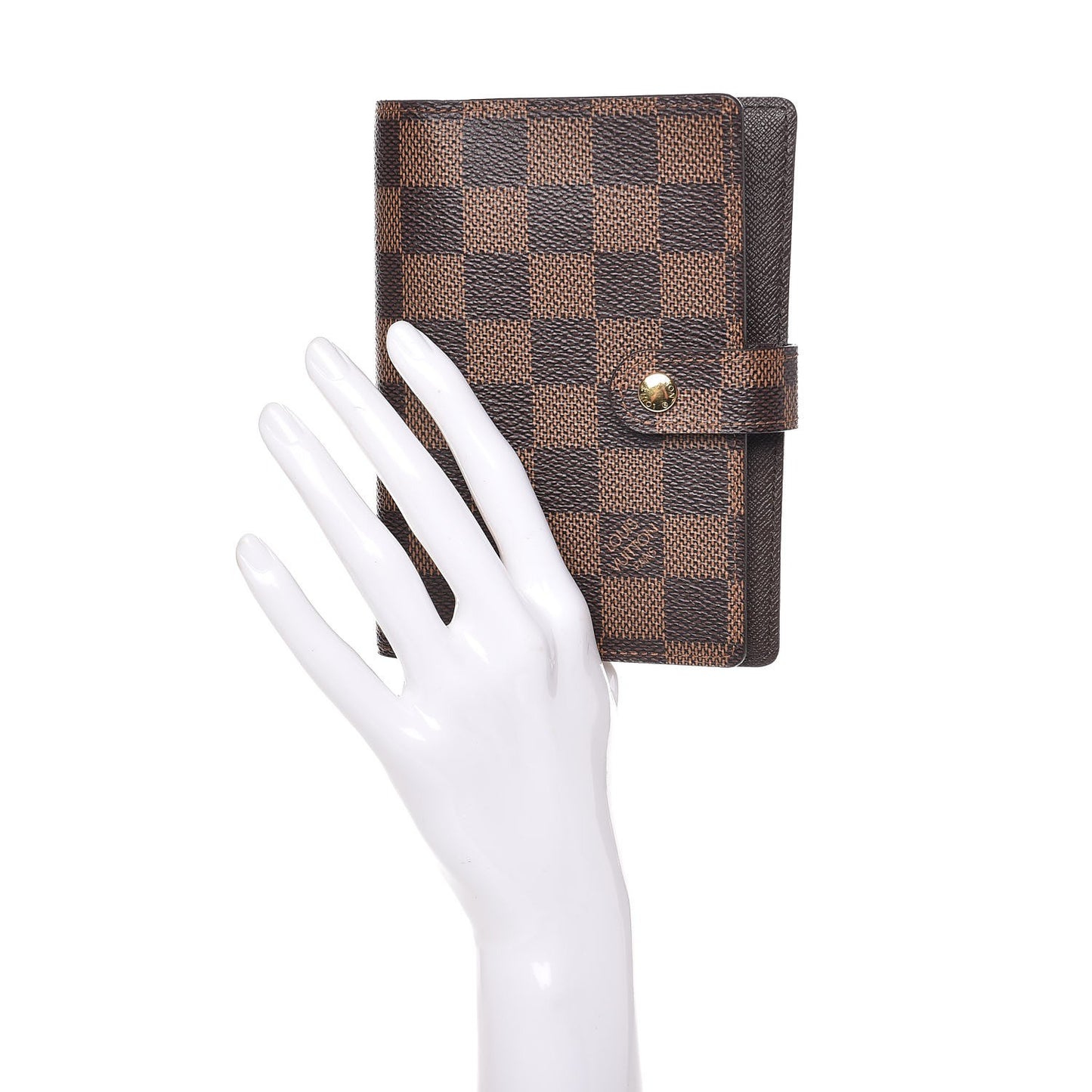 Damier Ebene Small Ring Agenda Cover
