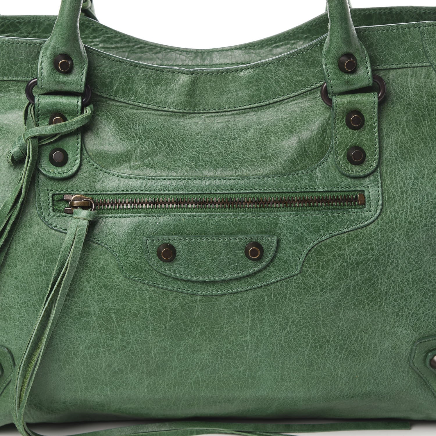 Balenciaga Agneau Classic Hardware City Pommier 9 of 17