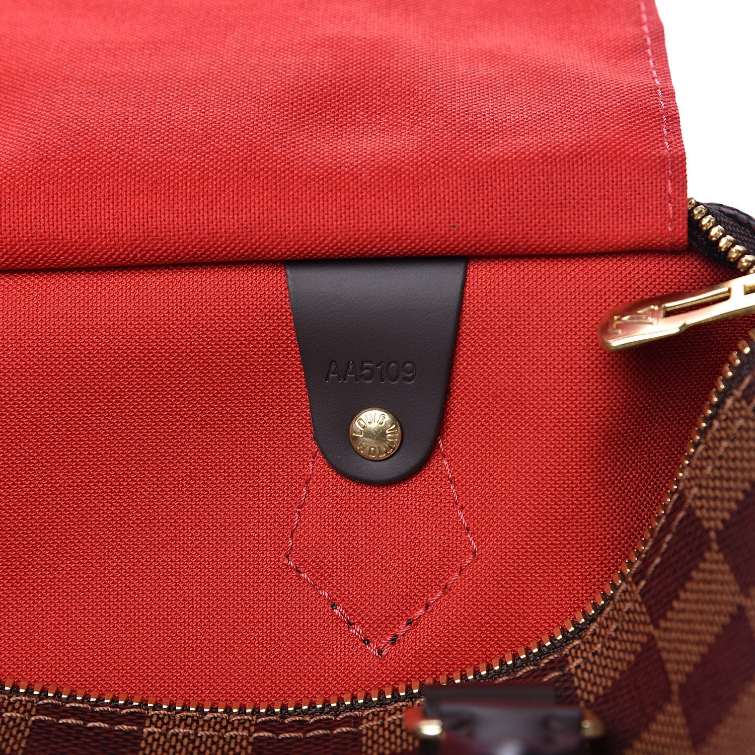 Louis Vuitton Damier Ebene Speedy Bandouliere 30 6 of 9
