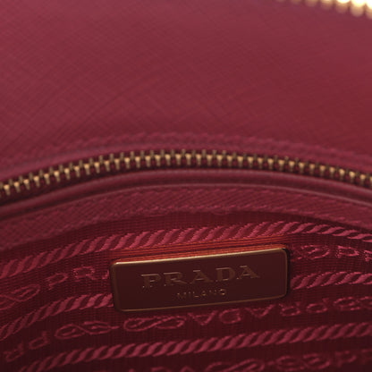 Prada Saffiano Lux Small Promenade Tote Cerise 6 of 9