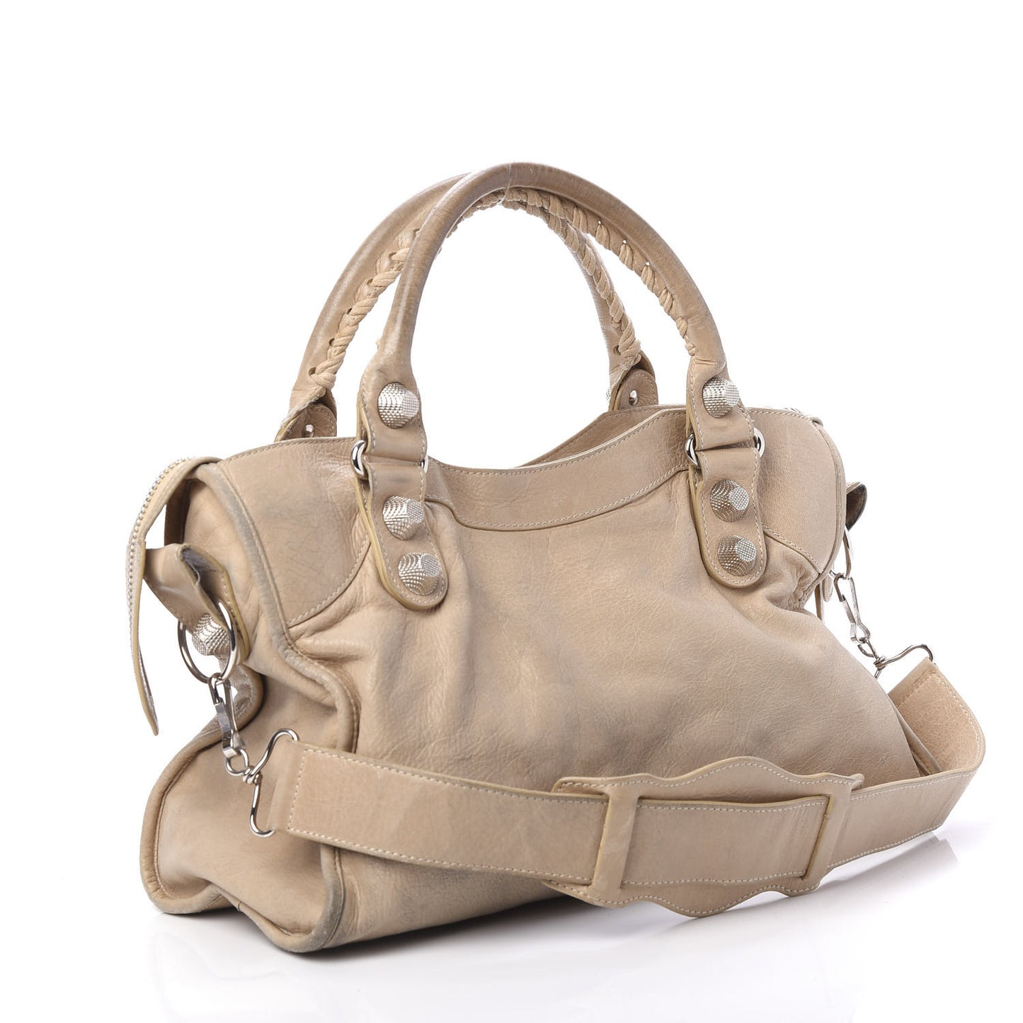 Agneau Giant 21 Silver Hardware City Sahara