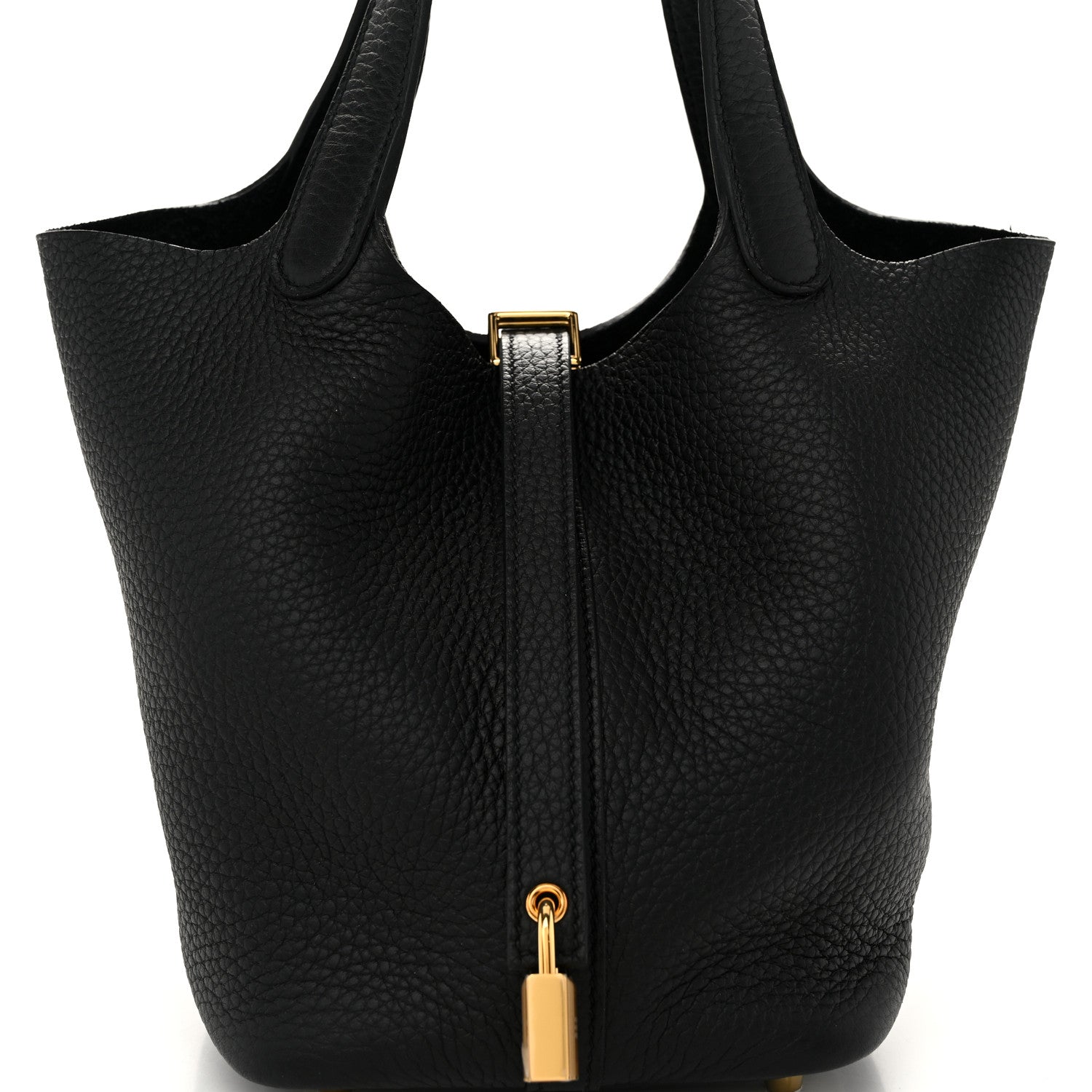 Hermes Taurillon Clemence Picotin Lock 18 PM Black 8 of 11