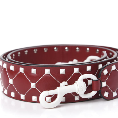 Valentino Garavani Lambskin Free Rockstud Spike Shoulder Strap Rosso Valentino 4 of 5