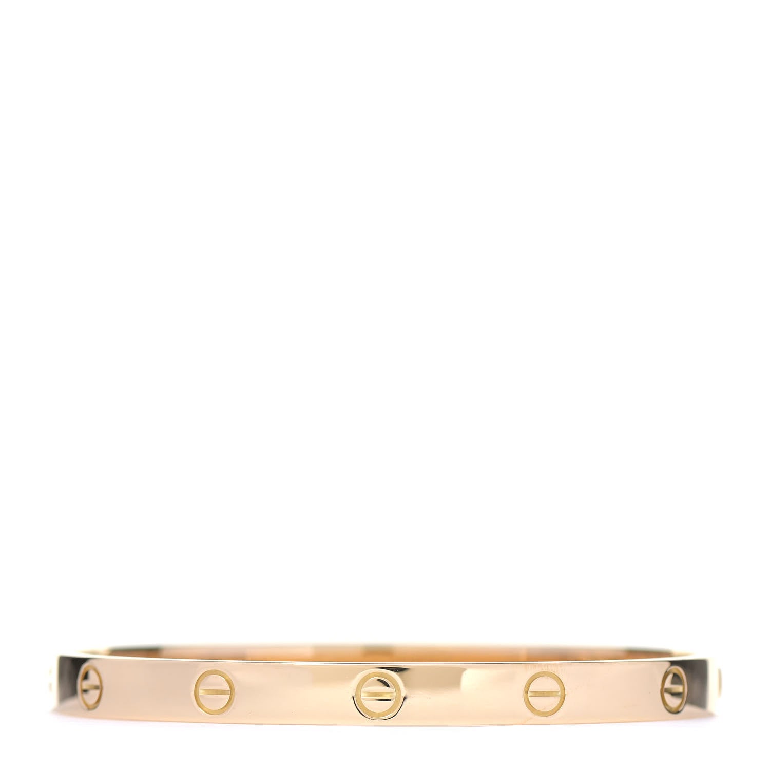 Cartier 18K Yellow Gold LOVE Bracelet 19 2 of 4