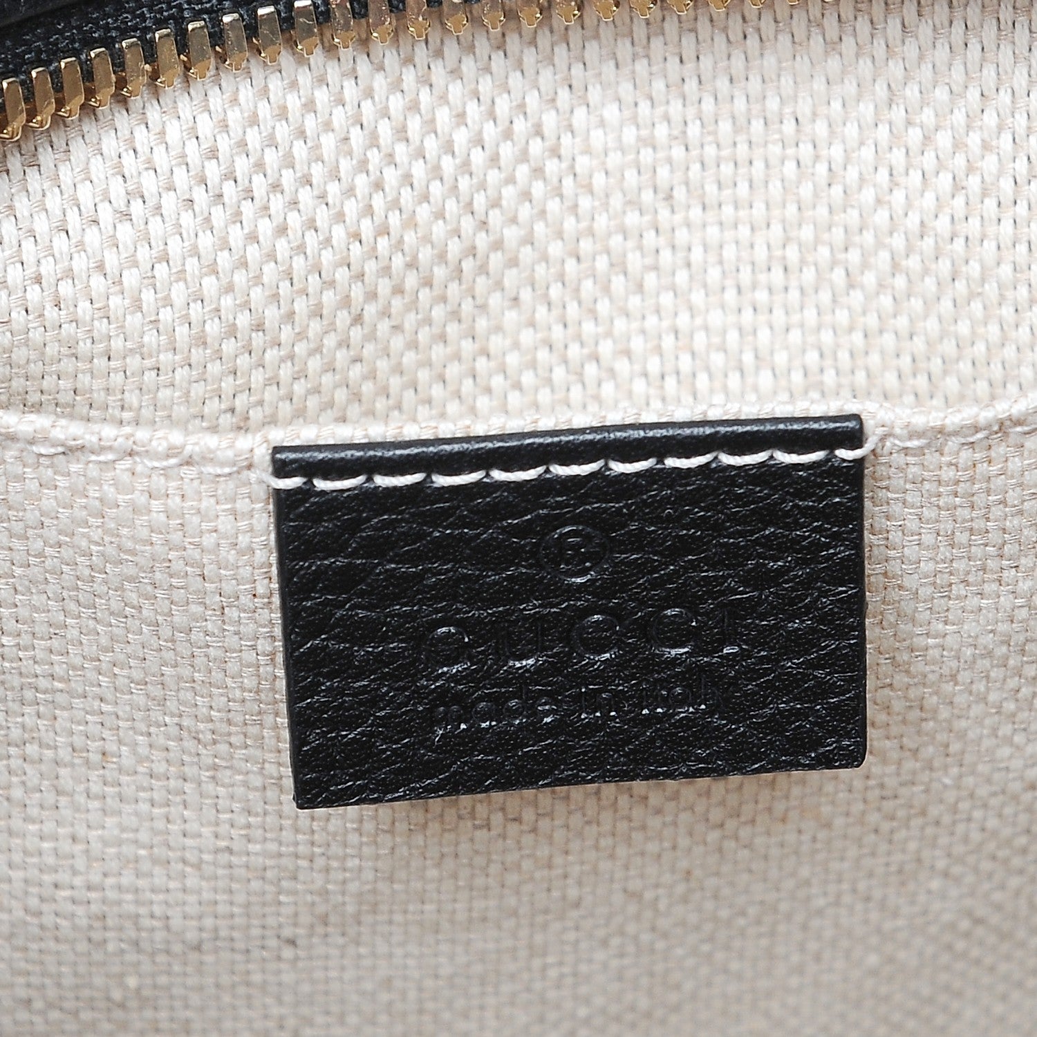 Gucci Pebbled Calfskin Small Soho Disco Bag Black 6 of 7