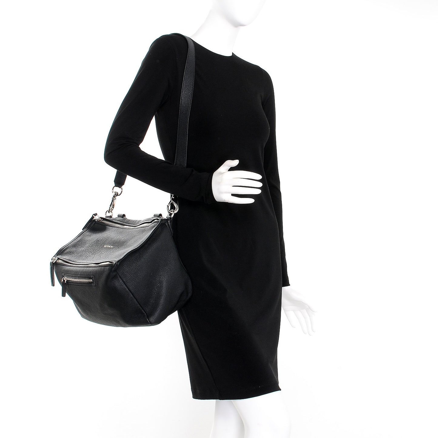 Sugar Goatskin Medium Pandora Black