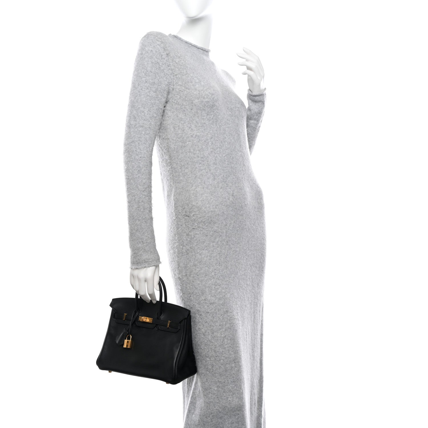 Hermes Swift Birkin 25 Black 2 of 11