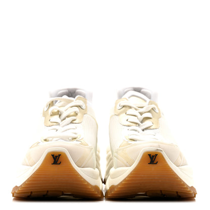 Louis Vuitton Monogram Calfskin Run 55 Sneakers 40 White 3 of 13