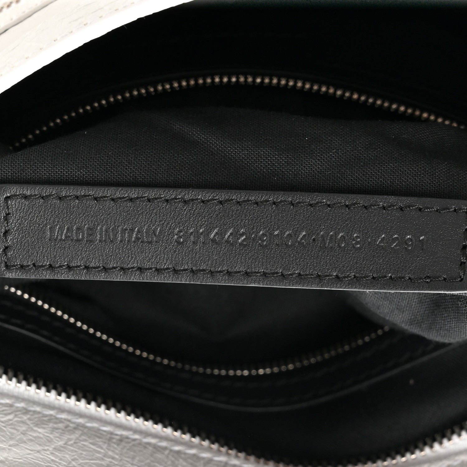 Balenciaga Agneau Silver Hardware S City White 7 of 10
