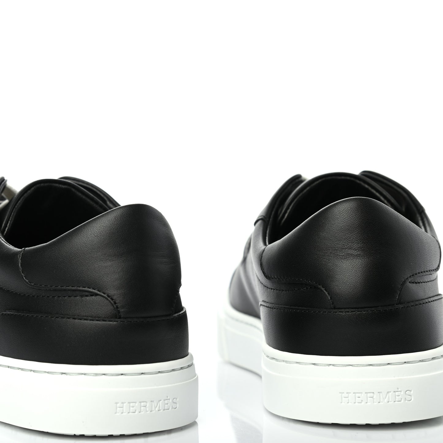 Calfskin Day Sneakers 37 Black