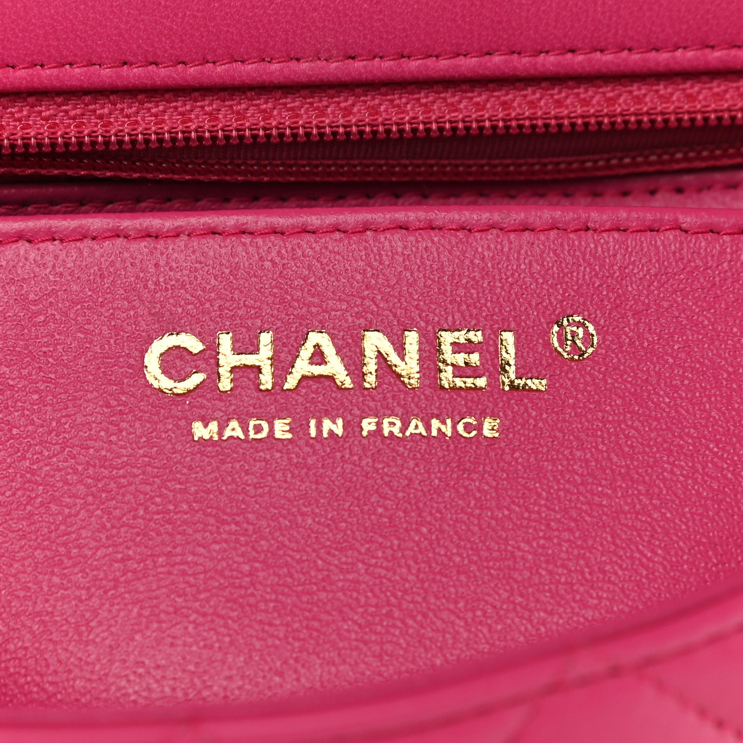 Chanel Lambskin Quilted Mini Rectangular Flap Pink 5 of 8