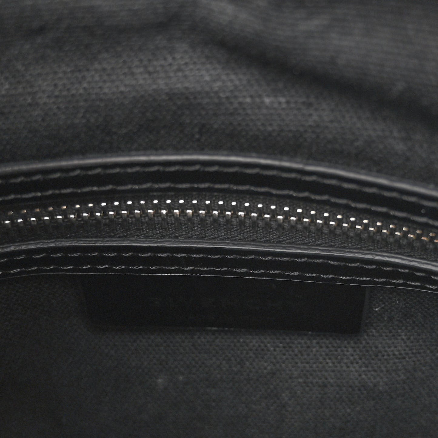 Shiny Lord Calfskin Mini Antigona Black