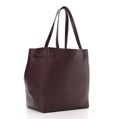 Celine Smooth Calfskin Small Belt Cabas Phantom Burgundy 3 of 13