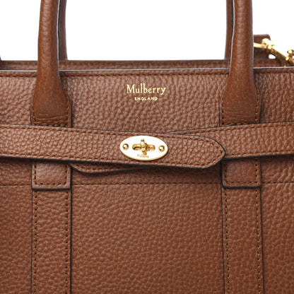 Mulberry Small Classic Grain Mini Zipped Bayswater Oak 9 of 9