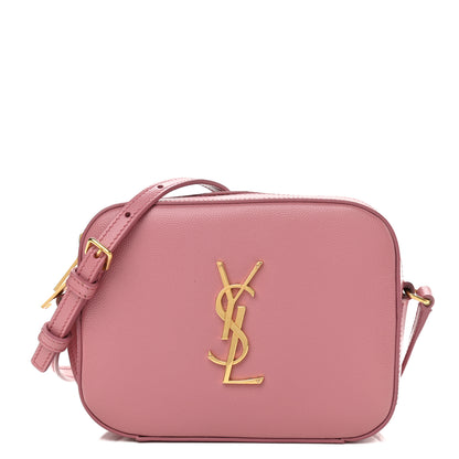 Saint Laurent Grain De Poudre Small Classic Monogram Camera Bag Old Rose 1 of 9