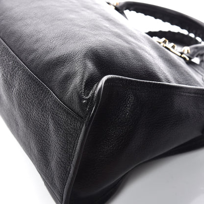 Balenciaga Chevre Gold Metallic Edge Hardware City Black 13 of 13